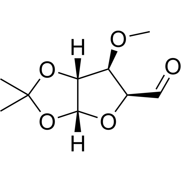 1,2-O-Isopropylidene-3-O-methyl-α-D-xylopentodialdofuranose-(1,4) 43138-66-5